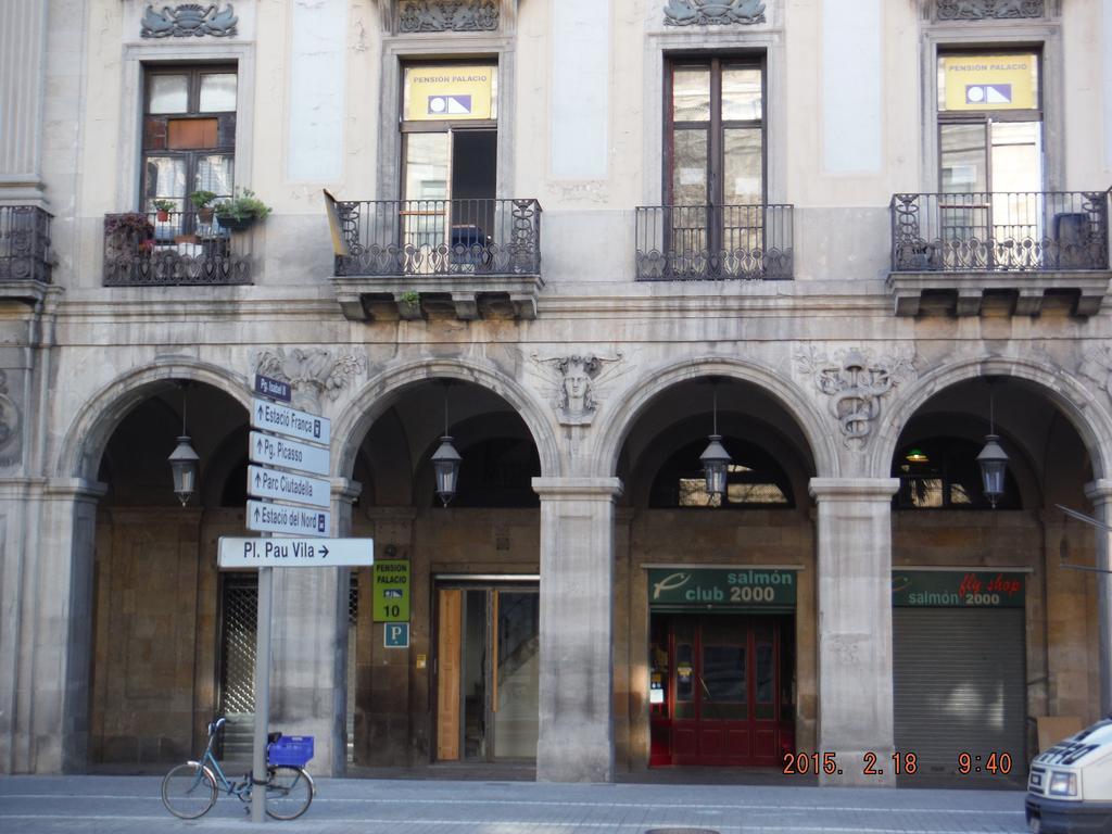 Pensión Palacio Barcelona Exterior foto